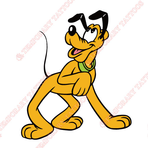 Pluto Customize Temporary Tattoos Stickers NO.837